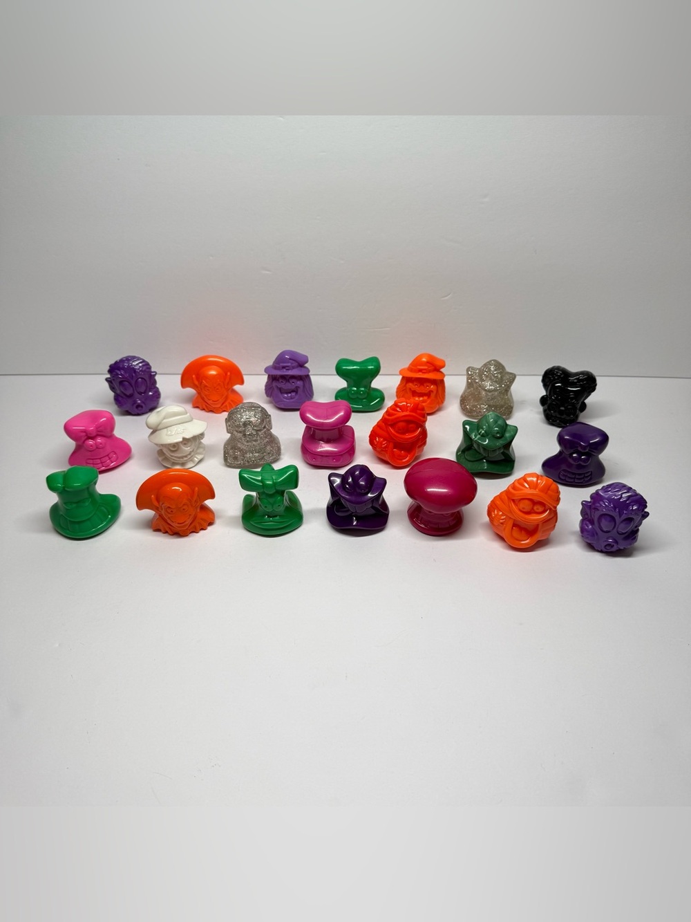 Vintage 2000 McDonalds Monster Crazy Bones Mixed Lot 21 Happy Meal Toy Figures